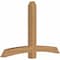 Ekena Millwork Bellingham Timber Gable Bracket, Western Red Cedar, 72"W x 48"H x 5 1/2"D x 5 1/2"F, 16/12 Pitch GBW072X48X0606BEL00SWR - alternate 3
